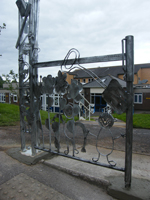 Exeter Wrought Iron Railings Devon