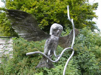 Devon iron sculptures