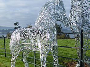 Exeter Wrought Iron Sculptures